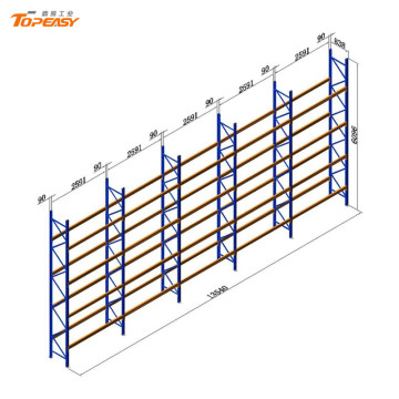 cremalheiras resistentes do aço dos sistemas de racking do armazenamento do armazém